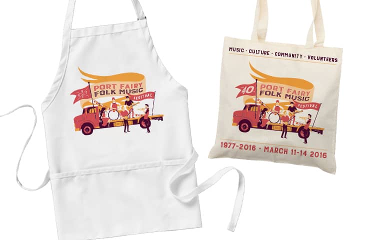 Port Fairy Folk Music Festival Merchandise