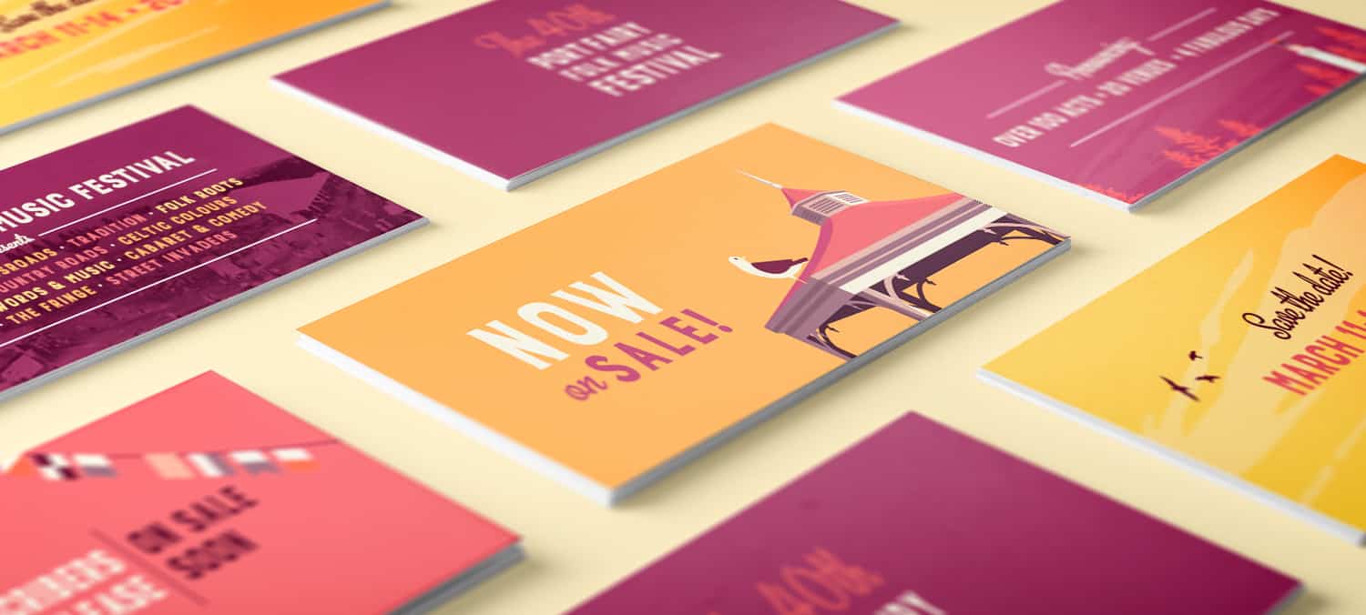 Port Fairy Folk Music Festival Branding