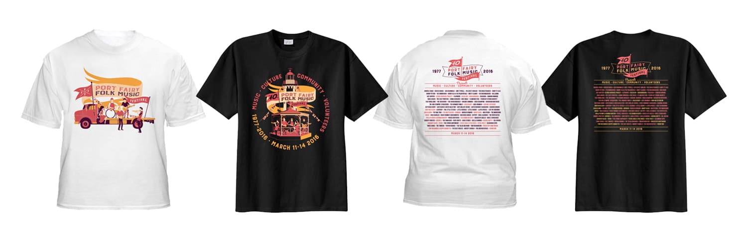 Port Fairy Folk Music Festival Merchandise