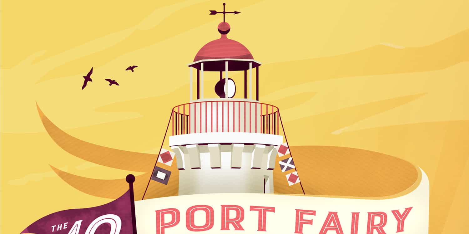 Port Fairy Folk Music Festival Illustration