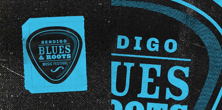 Bendigo Blues & Roots Music Festival Logo