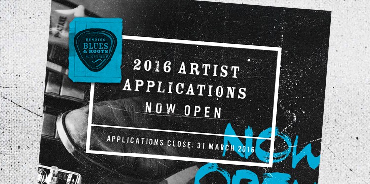 Bendigo Blues & Roots Music Festival Design